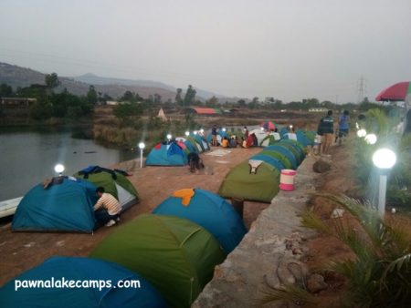 pawna river camping