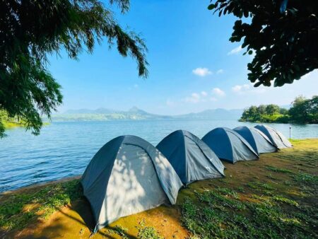 lakeside tents